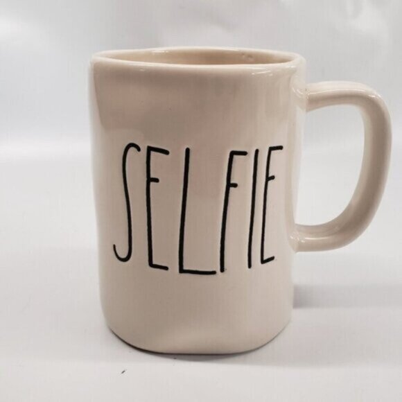 Magenta SELFIE Coffee Tea Mug Rae Dunn - Picture 2 of 12